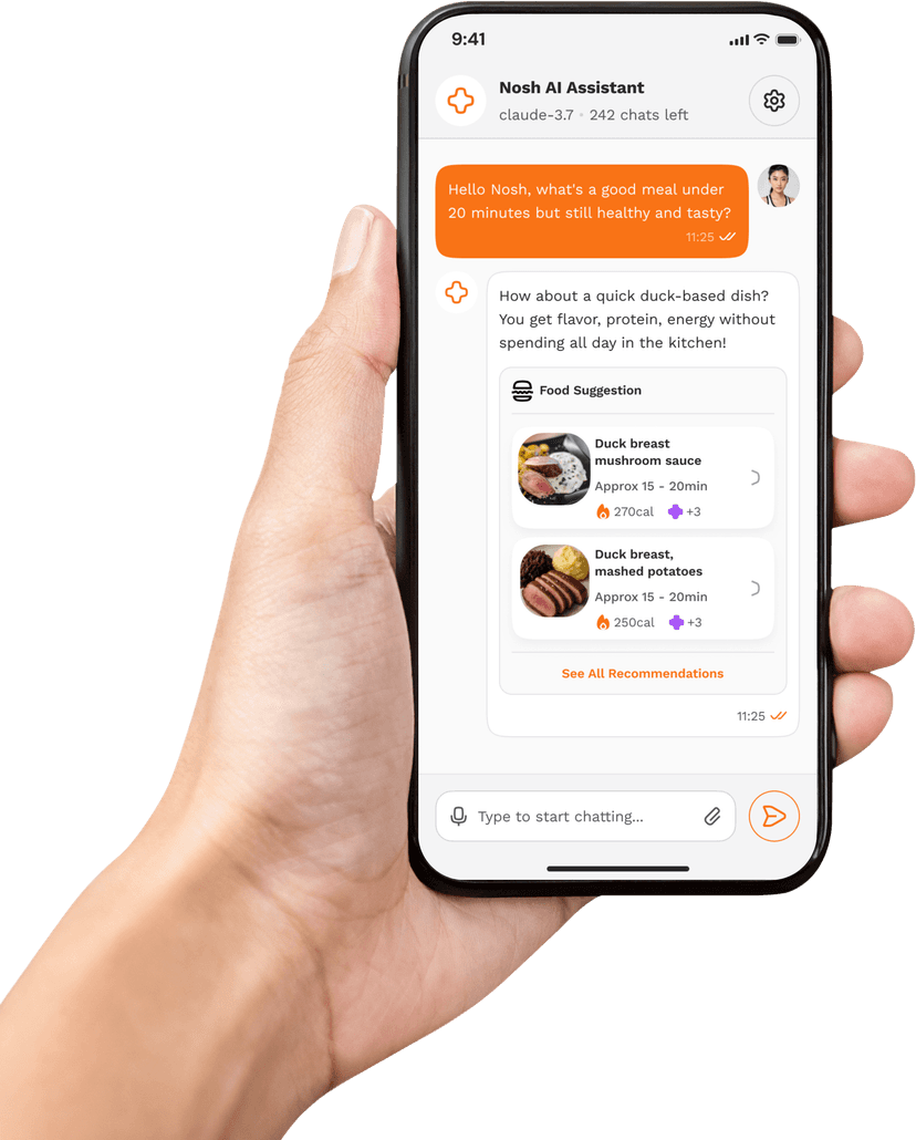 AI Web3 app interface