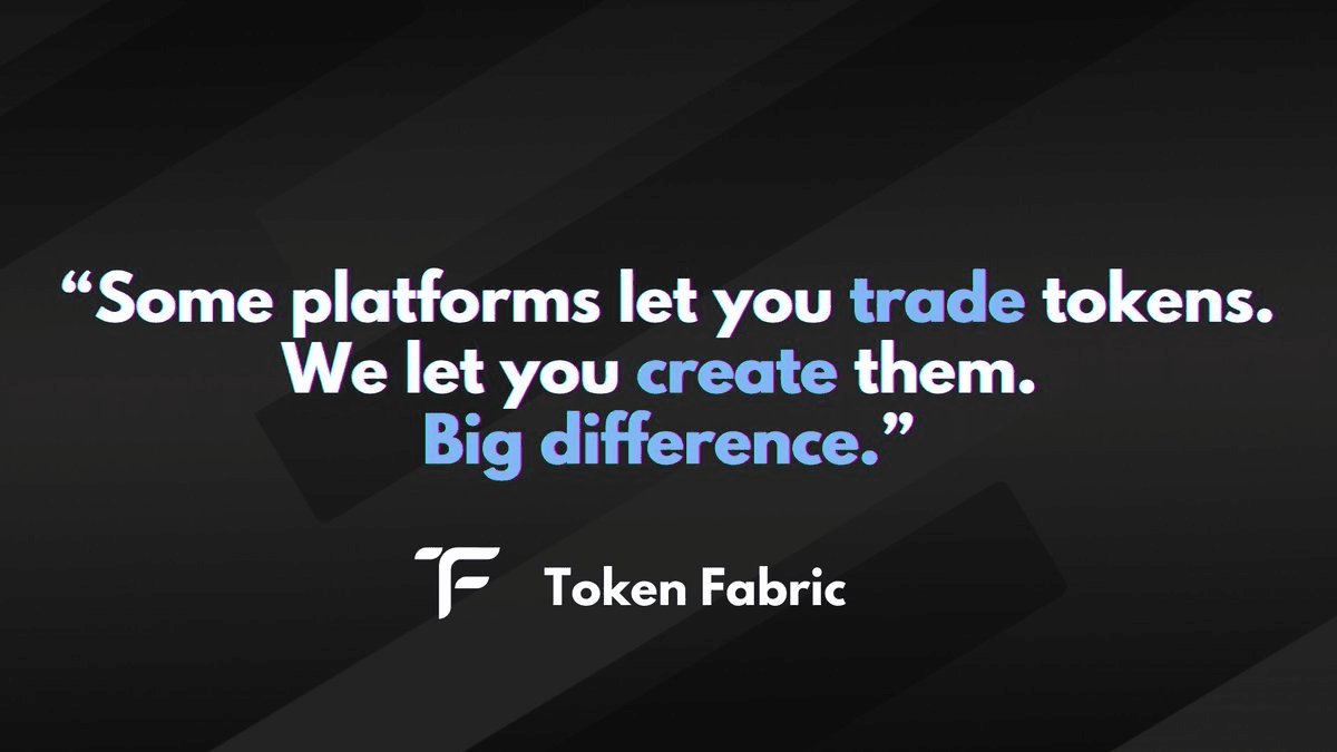 Founder insights on TokenFabric's vision